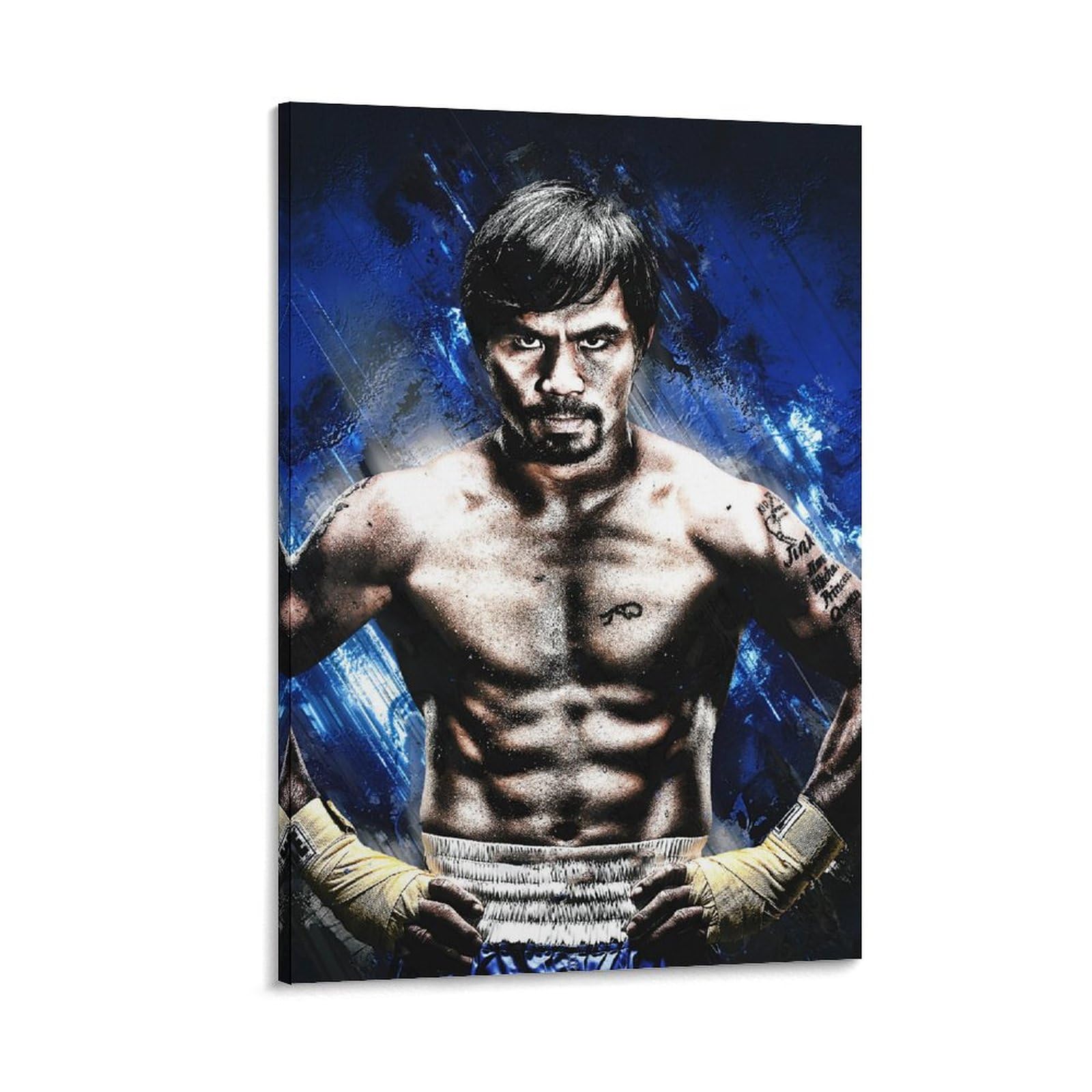 Amazon.co.jp: 有名なボクシングファイト スーパースター マニー